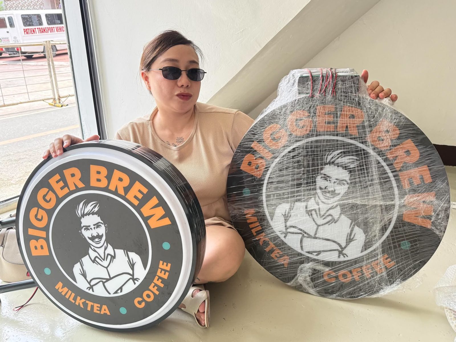 Bigger Brew — customer pickup